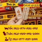 LINH PHÙ THÁI TUẾ BÌNH AN 2022
